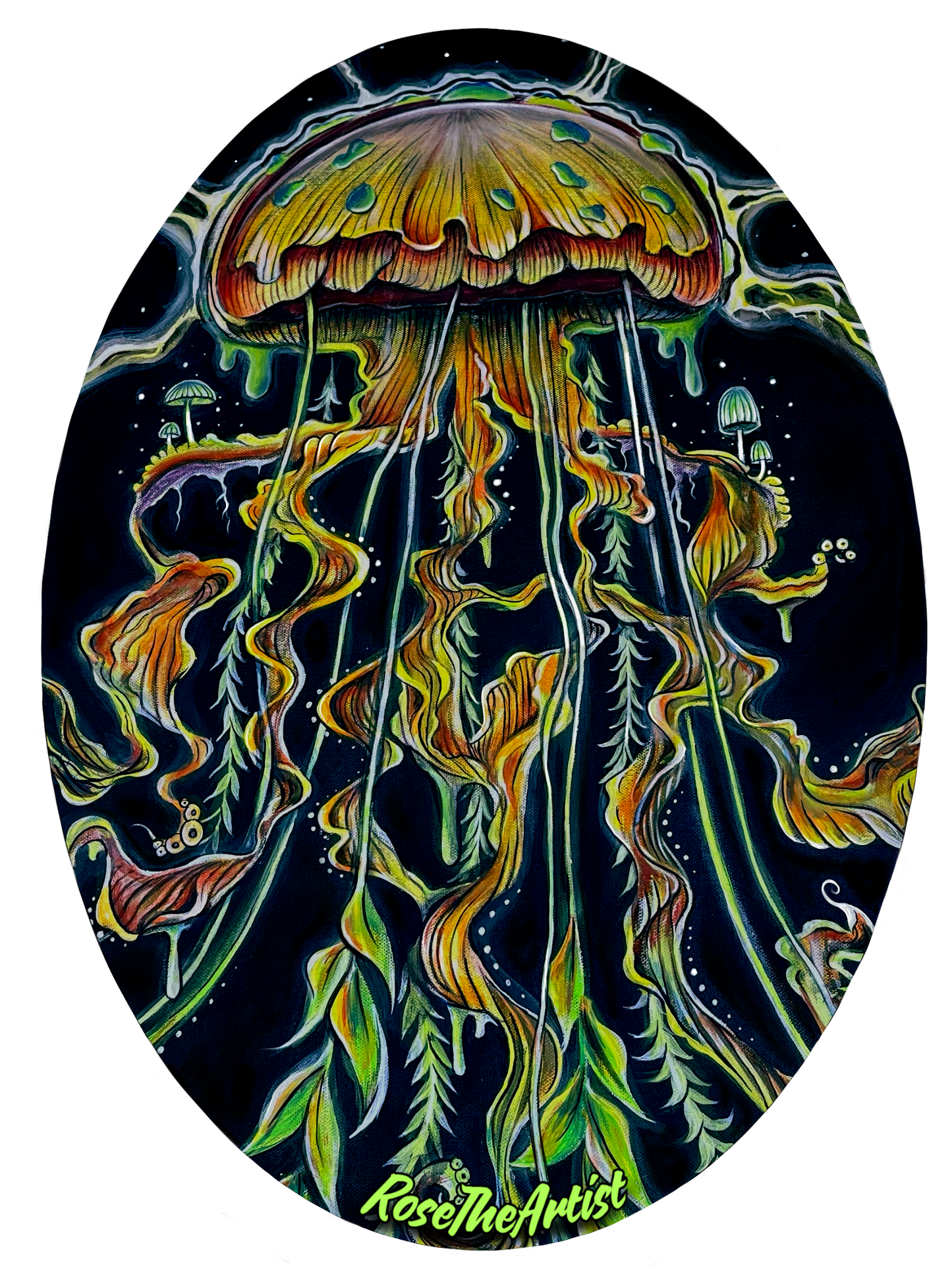 Mushroom Jelly Sticker